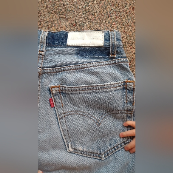 Re/done redone Levi Levi's ripped high rise size 26 - Picture 5 of 9